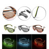 ANTEOJO FLOGGER LED VERDE *1U