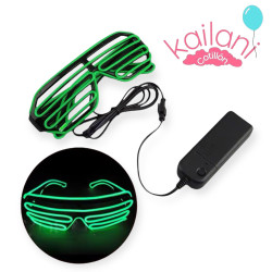 ANTEOJO FLOGGER LED VERDE *1U