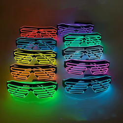 ANTEOJO FLOGGER LED AZUL *1U
