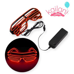 ANTEOJO FLOGGER LED ROJO *1U