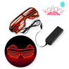 ANTEOJO FLOGGER LED ROJO *1U