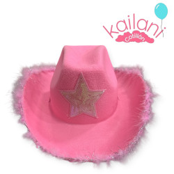 SOMBRERO COWBOY ROSA  *1U