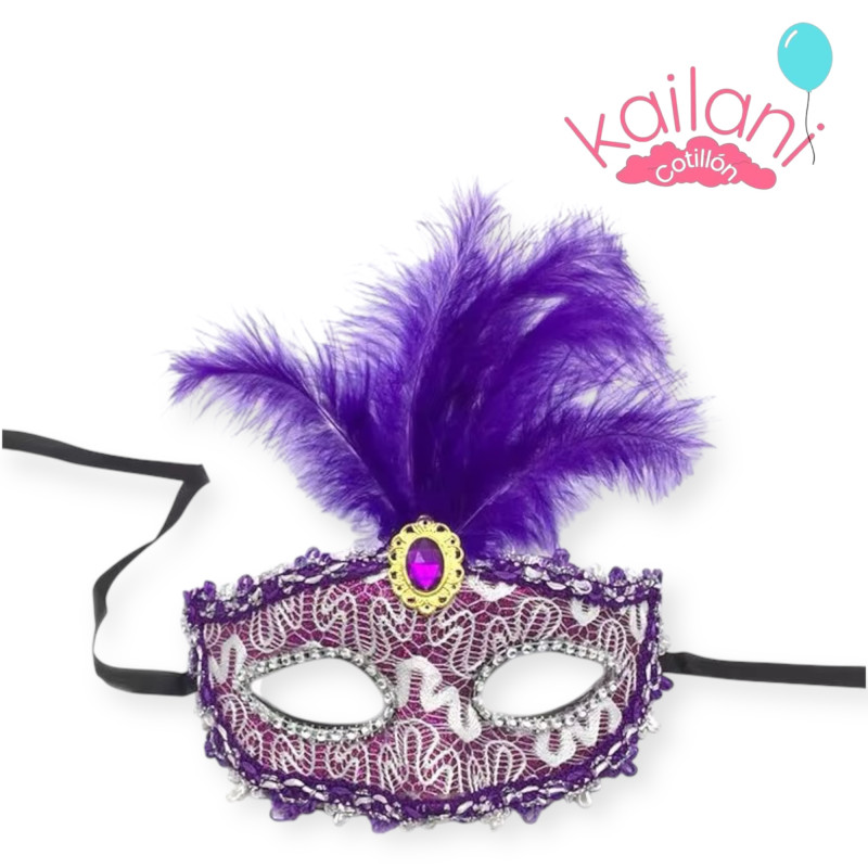 ANTIFAZ  HAWAIANO CON PLUMA *1U