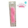 VELA CURVAS CELESTE PASTEL *6U