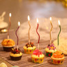 VELA CURVAS SUSTIDO PASTEL *6U