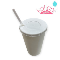 VASO PLÀSTICO BLANCO 750cc *1U
