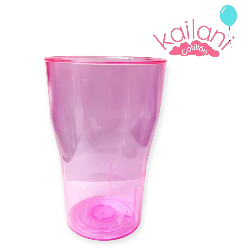 VASO COLA COLOR ROSA *20U