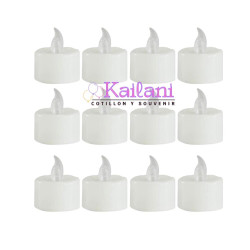 VELA LED BLANCO*24U