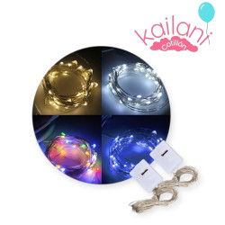 ALAMBRE LED BLANCO 2 MTS *12U