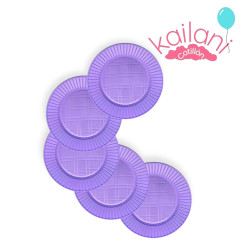 PLATO LILA PASTEL 17 CM *50U