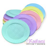 PLATO CELESTE PASTEL 17 CM *50U
