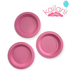 PLATO CHICO P15 ROSA *10U