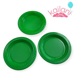 PLATO CHICO P15 VERDE *10U