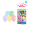 GLOBO PARTY TIME 9" PASTEL SURTIDO   *25U