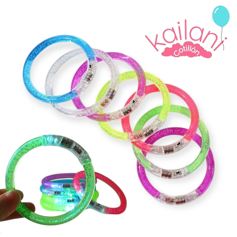 PULSERA LUMINOSA ACRILICA *12U