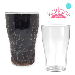 VASO COLA COLOR CRISTAL *20U