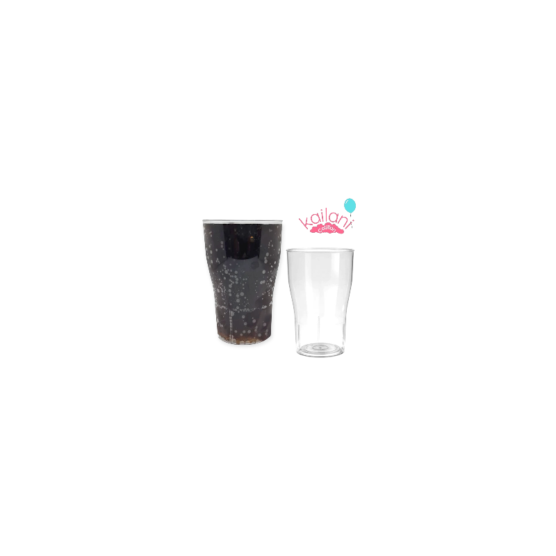 VASO COLA COLOR CRISTAL *20U