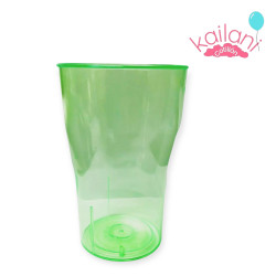 VASO COLA COLOR VERDE *20U