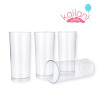 VASO TUBO ROSA *20U