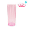 VASO TUBO ROSA *20U