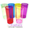 VASO TUBO AMARILLO *20U
