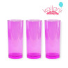 VASO TUBO AMARILLO *20U