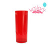 VASO TUBO AMARILLO *20U