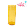 VASO TUBO AMARILLO *20U