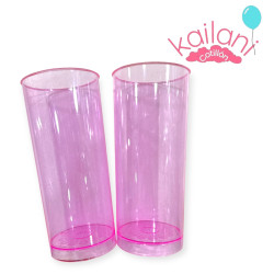 VASO TUBO ROSA *20U