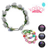 CORONA FLORES BLANCO LED *10U