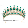CORONA TIARA VINCHA VERDE *1U