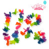 SET HAWAIANO 4 PIEZAS MULTICOLOR *1U