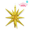 GLOBO ESTRELLA 22" DORADO *20U