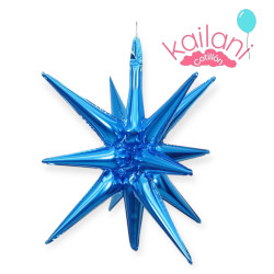 GLOBO ESTRELLA 22" AZUL *20U