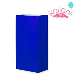 BOLSITA PAPEL COLOR AZUL *10U
