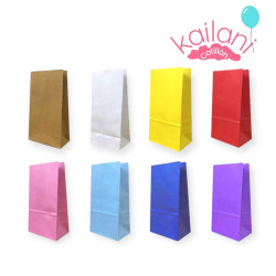 BOLSITA PAPEL COLOR ROJO *10U