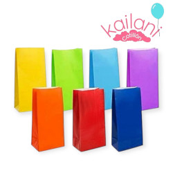 BOLSITA PAPEL COLOR ROJO *10U