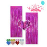 CORTINA HOLOGRAFICA FUCSIA *1U