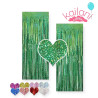 CORTINA HOLOGRAFICA VERDE *1U