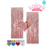 CORTINA HOLOGRAFICA ROSA GOLD *1U