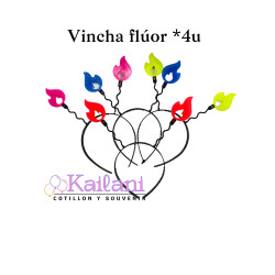 VINCHA FUEGO FLUOR *4U