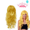 PELUCA ONDULADA LARGA AMARILLO *1U