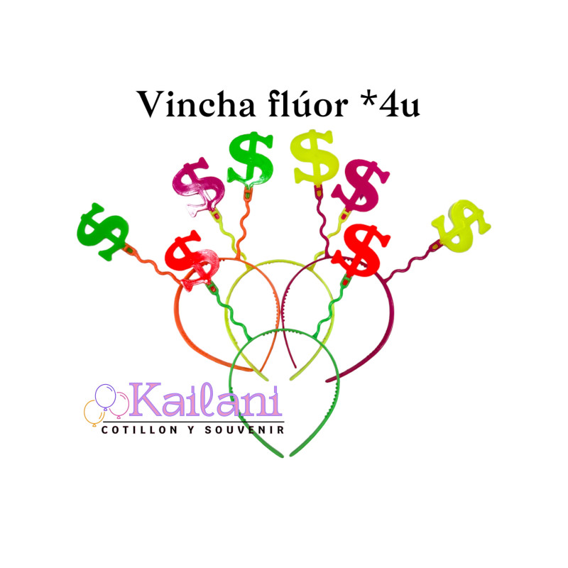 VINCHA SUPER FLUOR *4U
