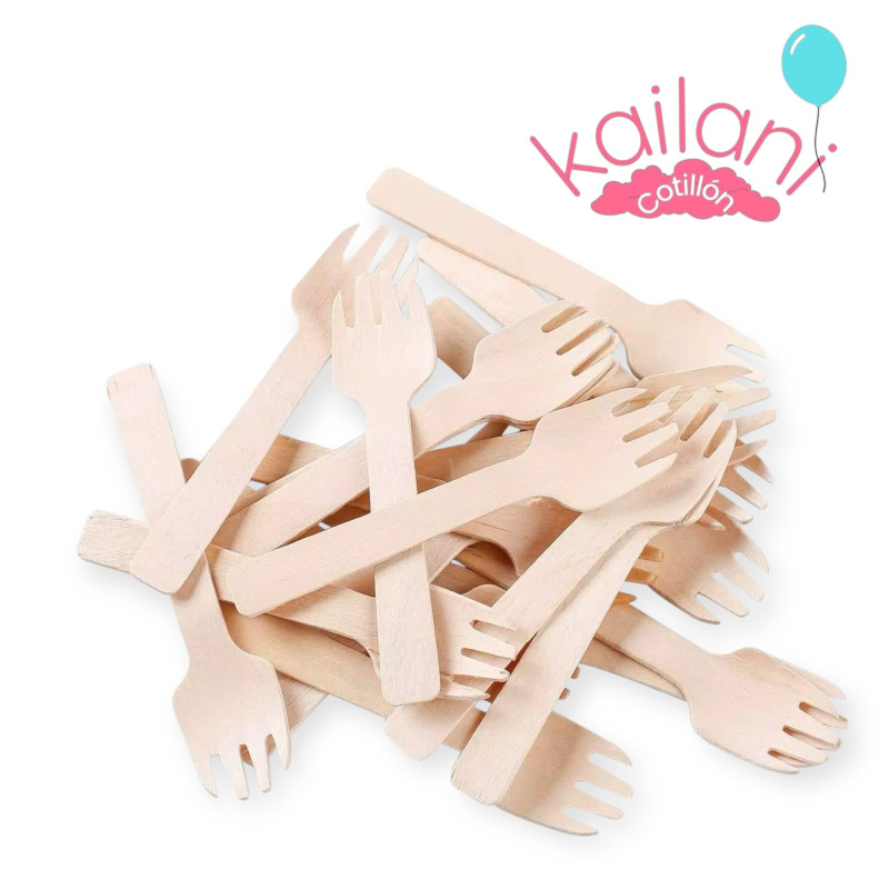TENEDOR DE MADERA *100U