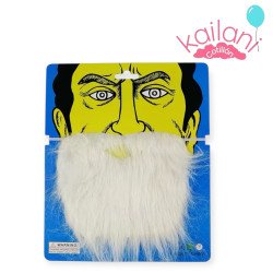 BARBA CON BIGOTE BLANCA *6U