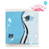 SERVILLETA PLENA CELESTE PASTEL *20U