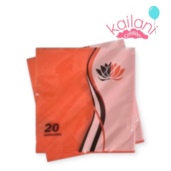 SERVILLETA PLENA NARANJA *20U