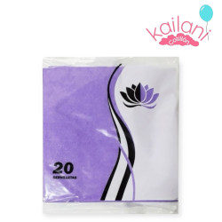 SERVILLETA PLENA BLANCA *20U