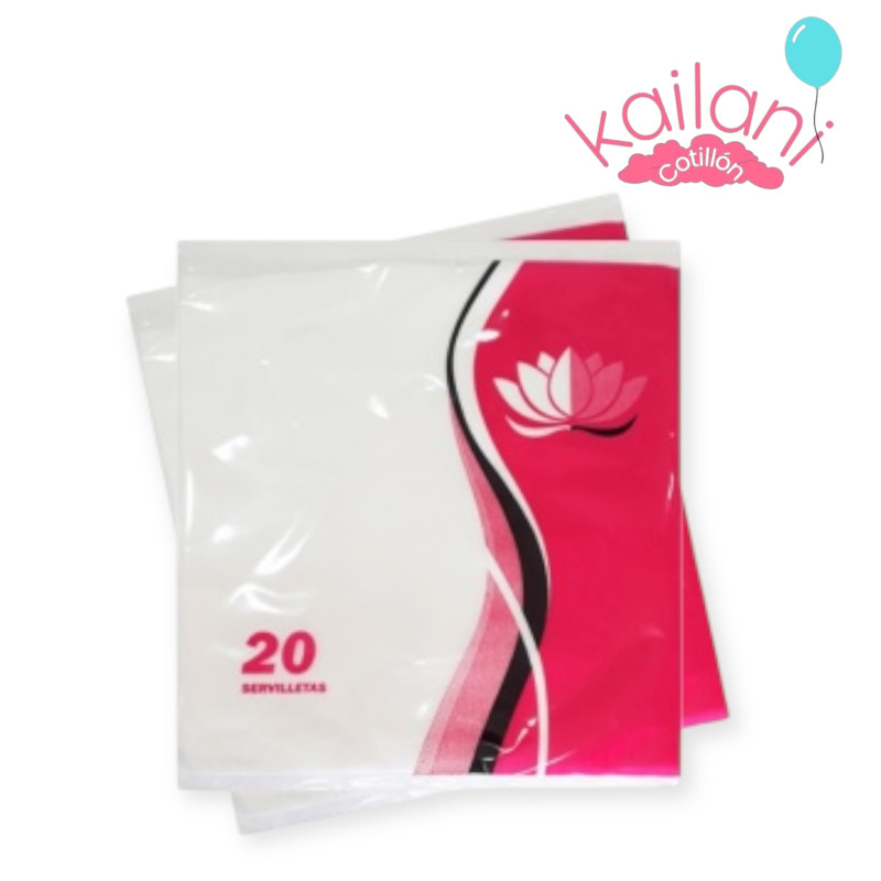 SERVILLETA PLENA BLANCA *20U