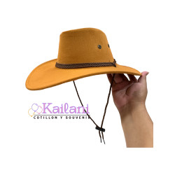SOMBRERO COWBOY SIMIL GAMUZA *1U